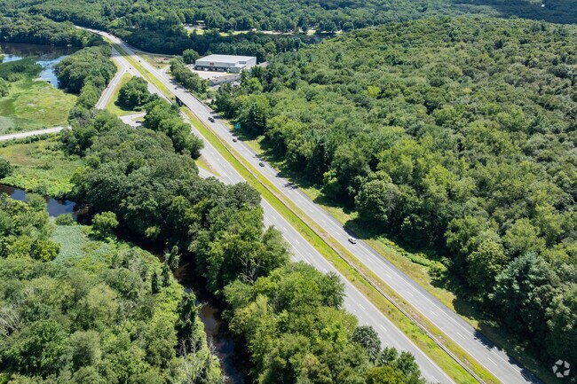 Route 2 passes through Bozrah taking residents east and west through the state.