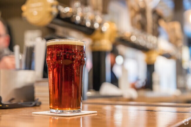 Enjoy a local brew of beer with friends at the Elk River Brewing Company.