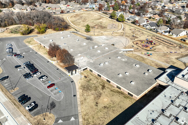 Wolf Creek Elementary has large open spaces for recess and school athletic clubs/