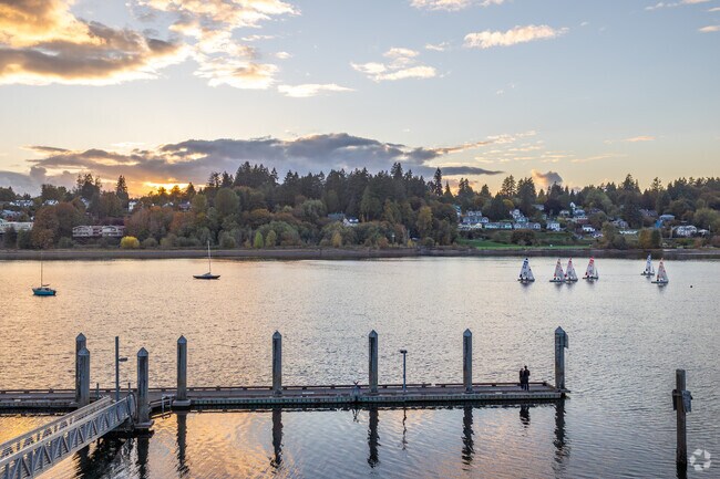 Enjoy the beauty of the Pacific Northwest in West Bay Drive.