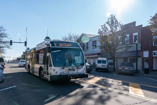 There is plenty of public transportation available in Ravenna Ohio.