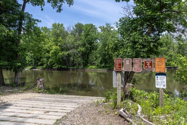 Ravenna has a public boat launch for the Vermillion River.