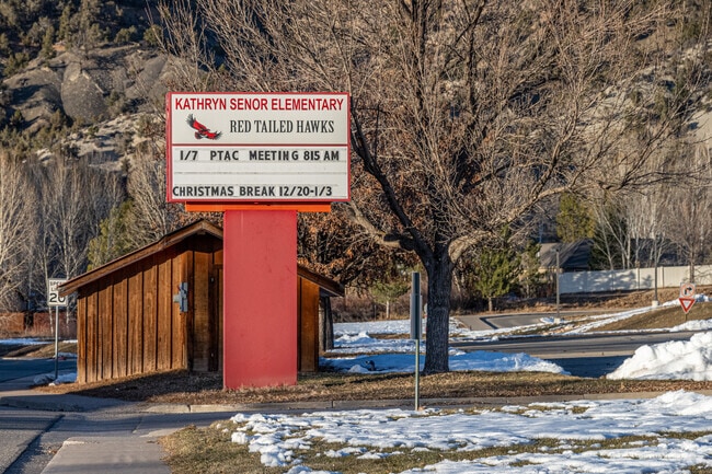 Kathryn Senor Elementary School in New Castle, Colorado.