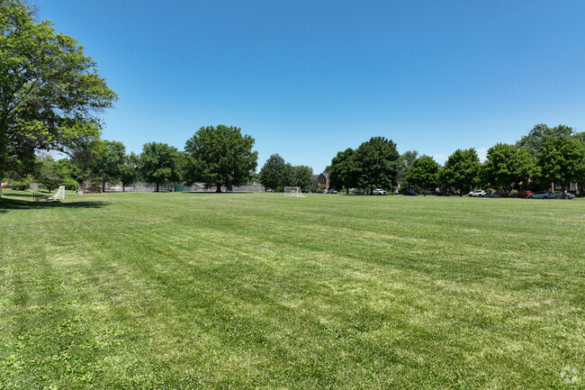 An athletic field is just one of the many amenities Towson Circle schools have to offer.