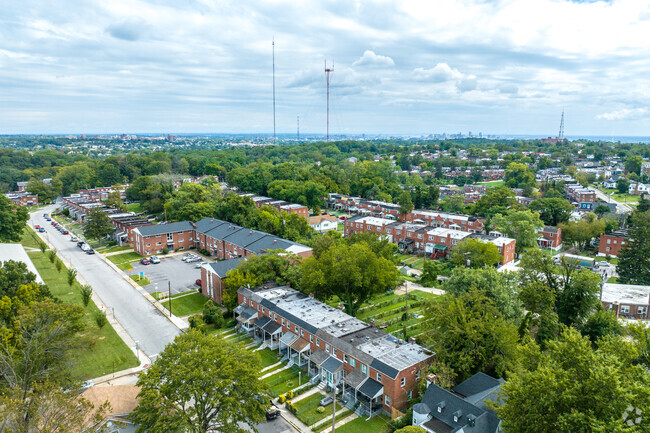 Parklane in North Baltimore is a tiny neighborhood located just north of West Coldspring Lane.