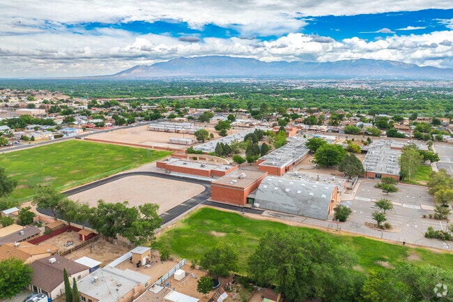 John Adams Middle School and the Rio Grande Valley.