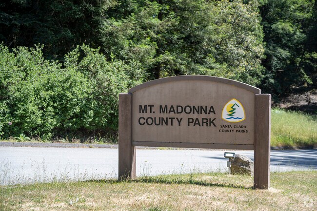 Mount Madonna County Park offers over 4,500 acres of redwoods, hiking trails, and campgrounds just a short drive from Corralitos.