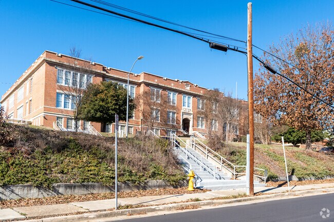 Washington Magnet Elementary School is a historic school and building located at Raleigh,NC.