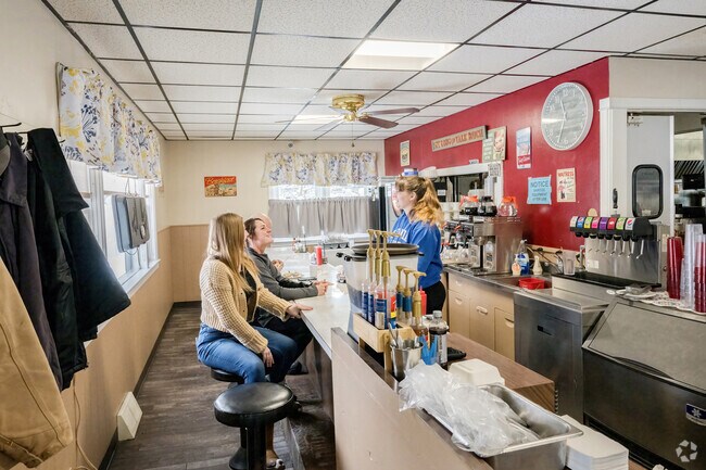 The Dinner Bell in Frewsburg, near Kiantone, is a beloved local diner known for its hearty breakfasts and friendly service.