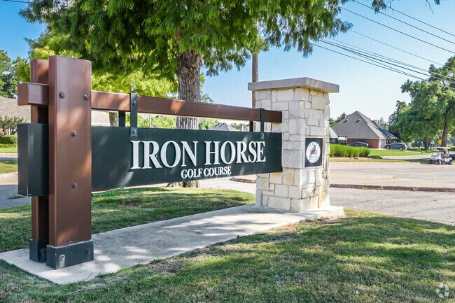 Residents can test out their putting skills at Iron Horse Golf Course.
