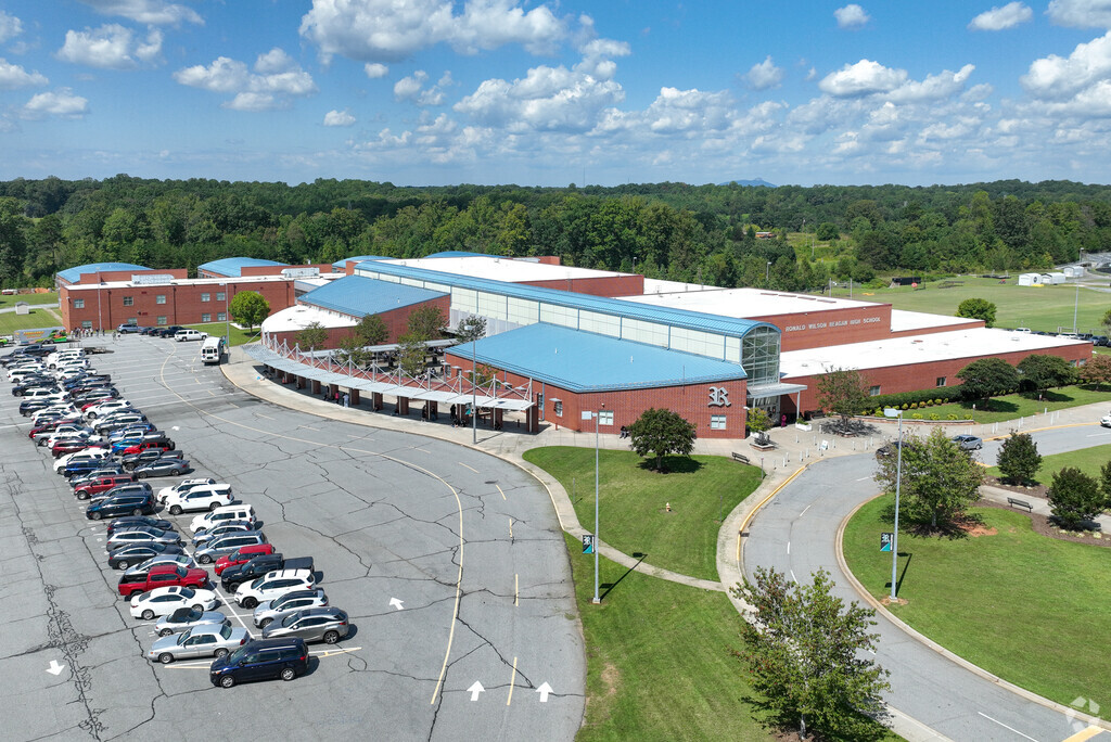Reagan High School is home to the Raiders in New Sherwood Forest