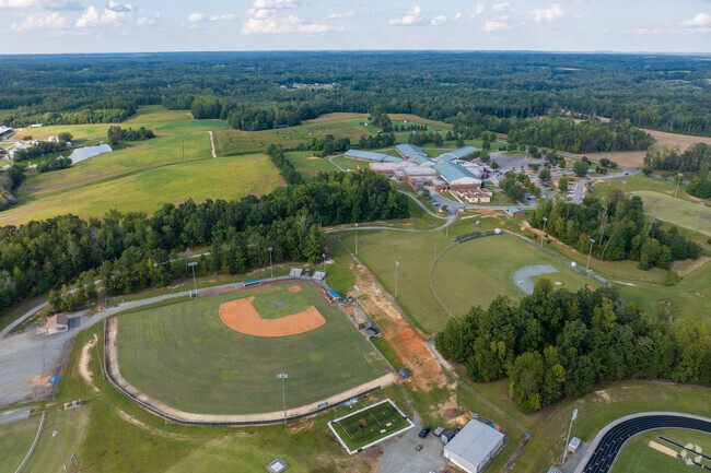 Eastern Guilford Middle School also has a nice baseball field.