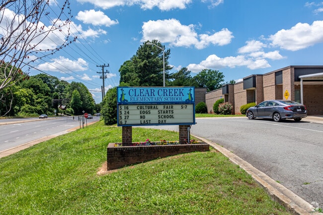 Clear Creek Elementary is the center educational hub of the local community.