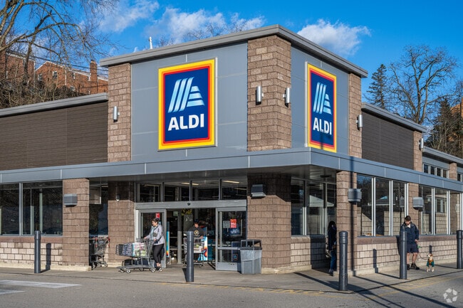 Baldwin Township residents stock up on groceries at the local Aldi.