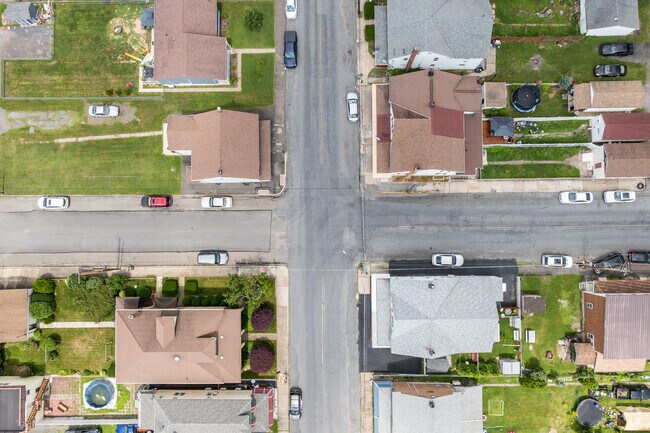 Many Tresckow homes have large enough backyards for kids to run around in.