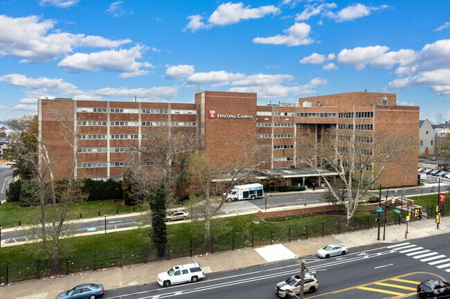 McGuire residents have access to the Temple University Hospital Episcopal Campus.