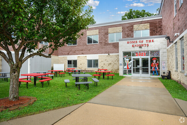 Hamburg School, in Hamburg, NJ, is home of the Knights.