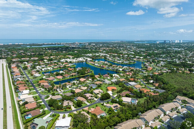 Bonita Shores is a community of gated and single-family homes near the gulf beaches.