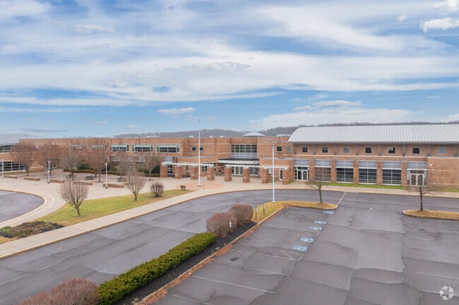 Perkiomen Valley Middle School - West serves grades 6-8 with an A- rating on Niche.com.