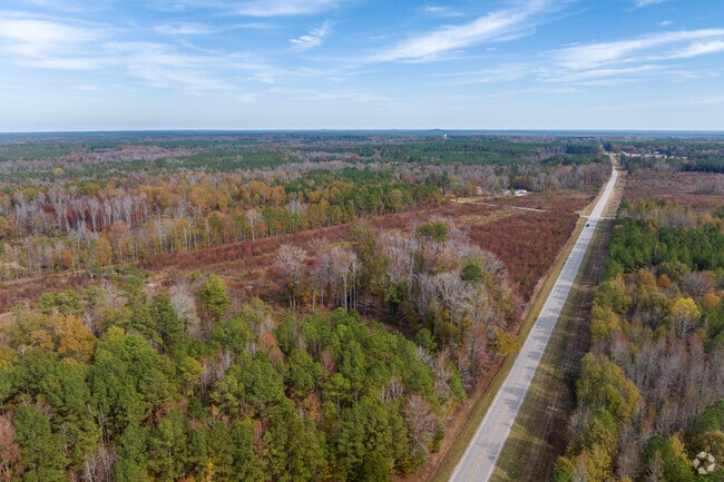 Patches of land make up most of the real estate in rural Pleasant Lake.