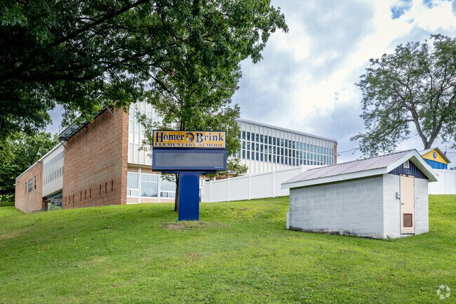 Endwell kids may begin their education at one of two elementary schools, such as the A-minus-rated Homer Brink School.