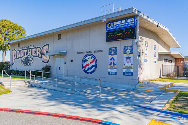 Thomas Paine Elementary School is a well known school in the community.