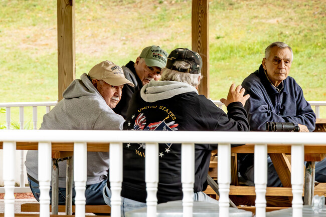 These gentlemen were birdwatching at Duman Lake County Park.