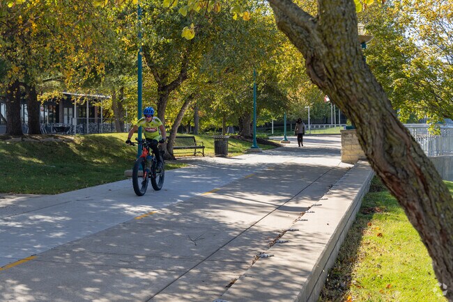 Residents of Overlook are just minutes from the Mississippi River Boardwalk.