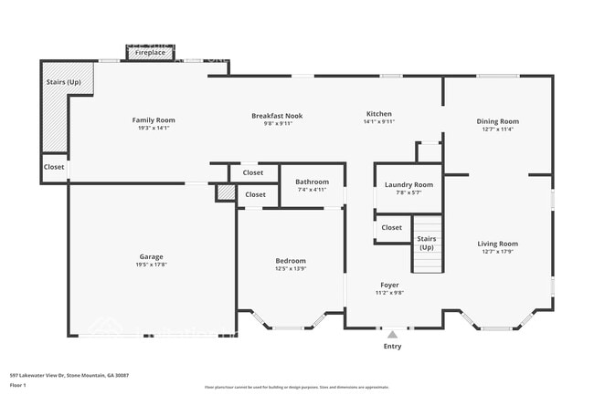 597 Lakewater View Dr, Stone Mountain, GA 30087 - photo 2