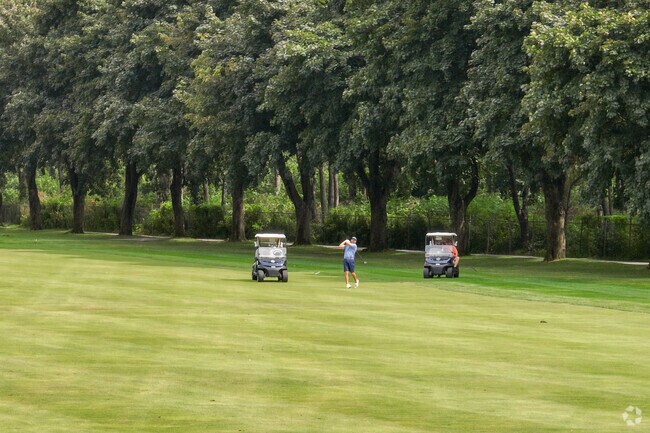 Residents of Merrillville enjoy playing 18 holes at Innsbrook Country Club.