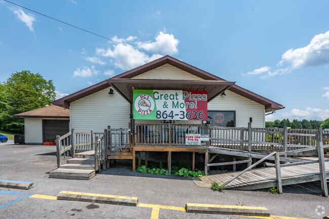 For pizza, Arthurdale residents head to PC's Pizza a couple miles away for lunch and dinner.