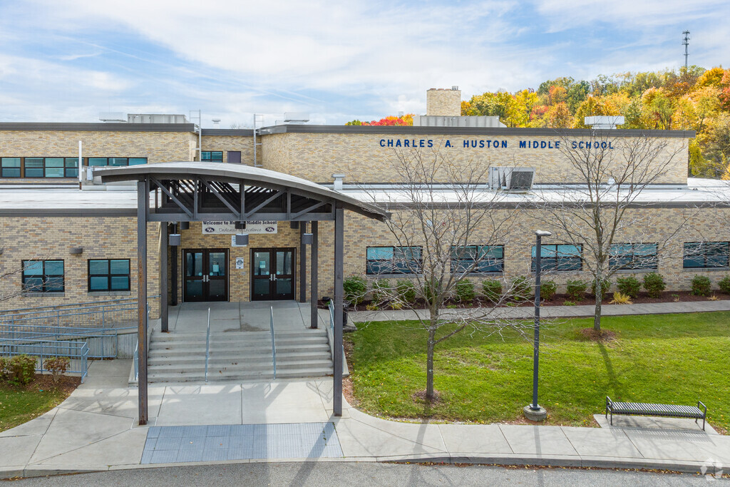 Charles A. Huston Middle School builds bright futures for it's young students.