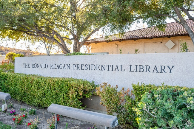 The Ronald Reagan Presidential Library is one of the main landmarks in Simi Valley.