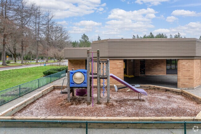 Louisa May Alcott Elementary School playground.