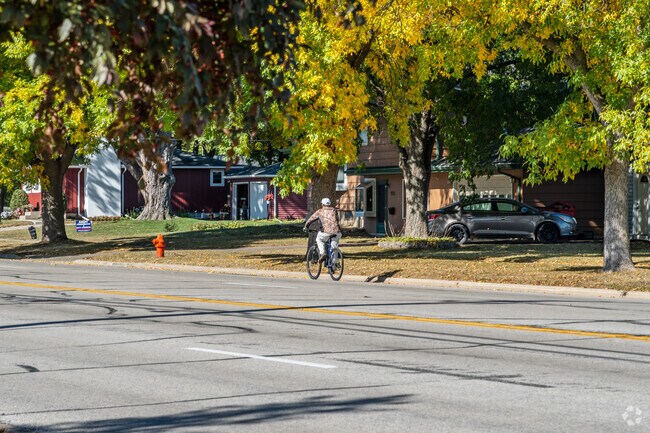 Meadow Park is a bike-friendly community, perfect for enjoying its tree-lined streets.