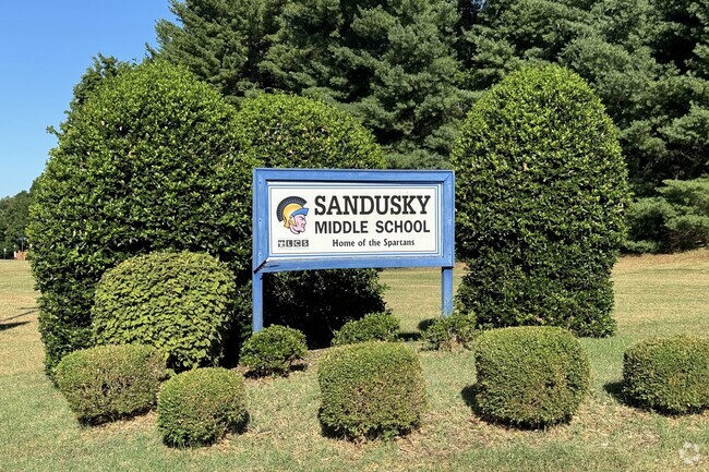 Sandusky Middle School serves the community of Lynchburg.