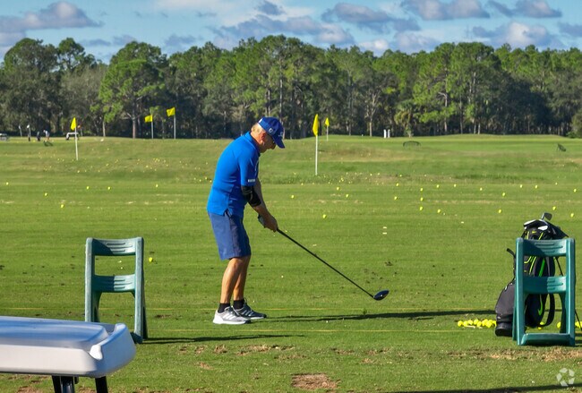 Greater Daytona golf enthusiasts can hit the LPGA International Golf Club's driving range.