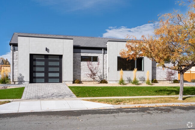 Wingfield Springs has a strong variety in the choices of modern exterior styles like cement.