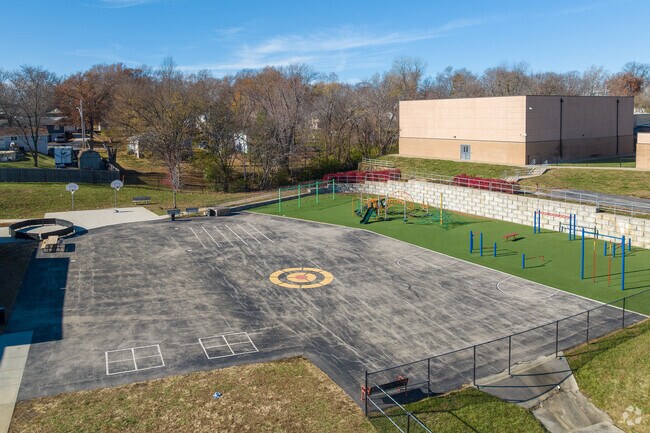 Pathfinder Elementary School offers a great playground for students.