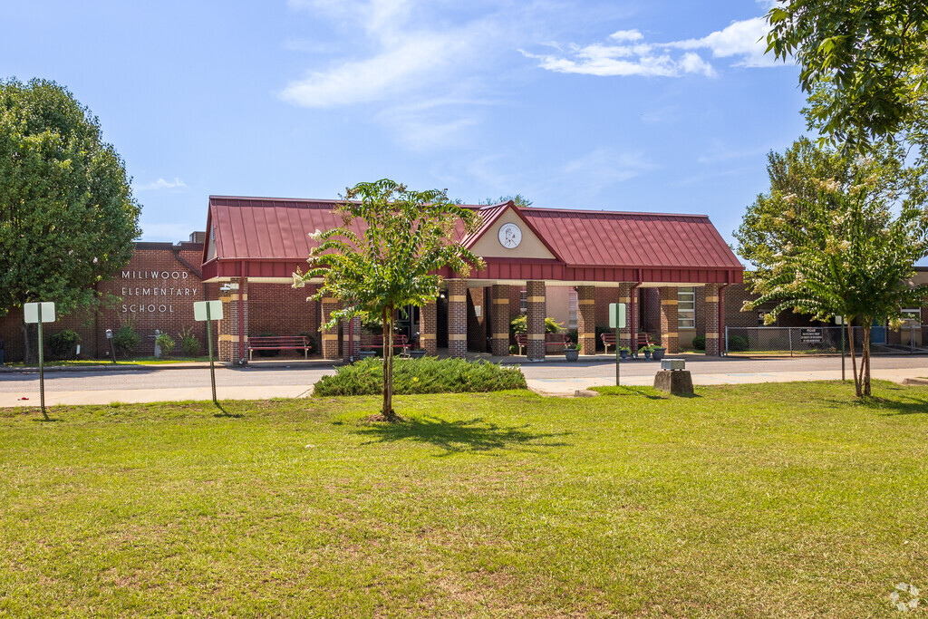 Millwood Elementary School has several sports and activity fields on campus.
