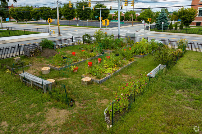 Lyman B. Goff Middle School offers a garden for students to learn about plants in Darlington.