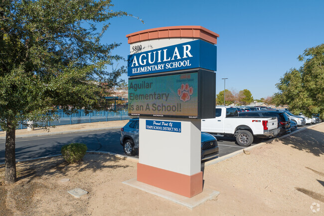Aguilar Elementary School is part of Tempe School District No. 3.