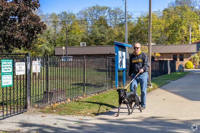 Niles Ave Dog Park is appreciated by Howard Park-East Bank locals and their furry friends.