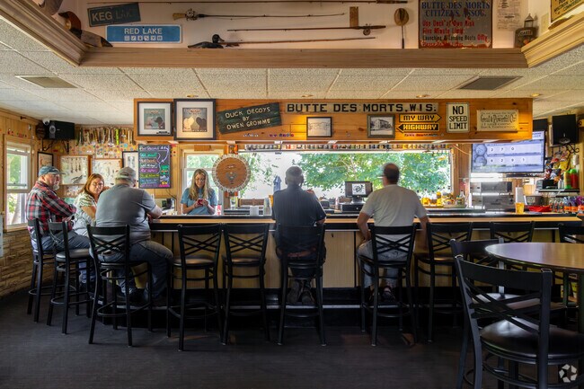 Tilly's Too Tavern is in the heart of Butte des Morts, packed with regulars.