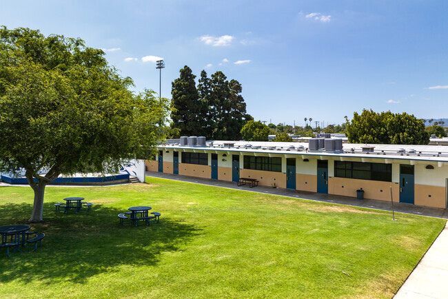 Adams Middle School in Redondo Beach, CA has a ton of outdoor space.