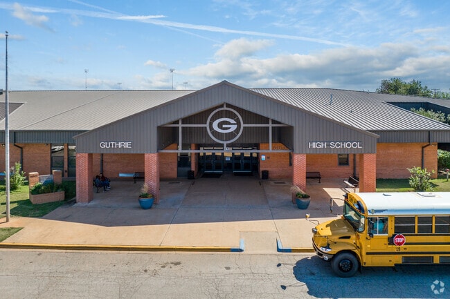 Guthrie High School is where kids can go after middle school.