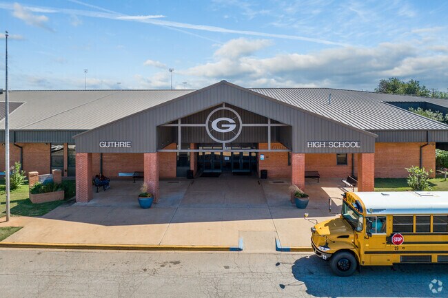 Guthrie High School is where kids can go after middle school.
