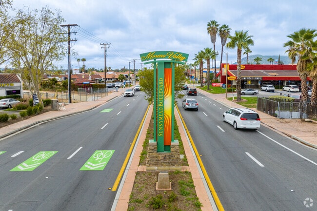 Locals enjoy easy access to retail and dining on Sunnymead Boulevard.