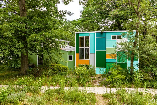 The Jenkins House is one of the designer homes found in Falcon Heights.