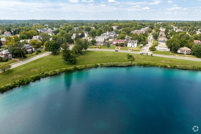 Lake Ashburton is a popular destination  for play and exercise.